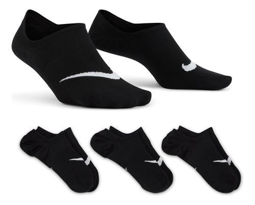 Medias Para Mujer Nike Everyday Plus Lightweight Negro