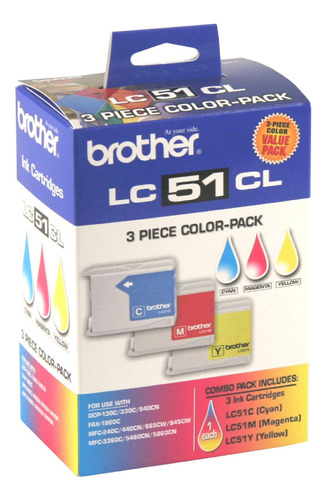 Brother Lc513pks - Cartuchos De Tinta De Color De Rendimien.