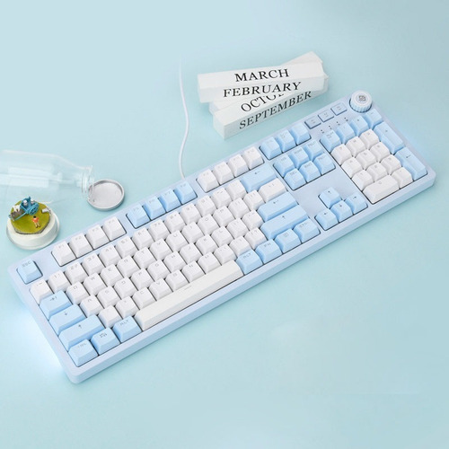 Imagen 4 de 7 de Teclado Mecánico Retroiluminado Switch Brown Ajazz Ak515