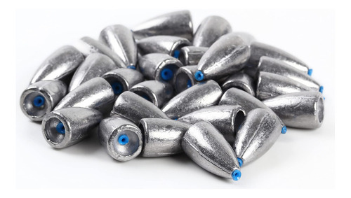 Poisson Bullet Sinker - Tubo Integrado Sin Rebabas, Peso Del