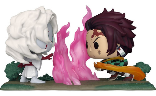 Figura Funko Pop Moment Tanjiro V/s Rui - Demon Slayer 1034