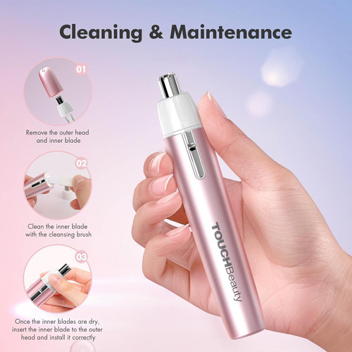 Touchbeauty Recortadora De Pelo De Orejas Y Nariz Con Pilas