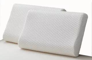 Almohada Viscoelastica Cervical Memory Foam Set X 2