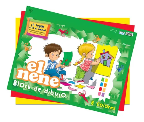 Block Numero 6 Dibujo Hojas De Color 