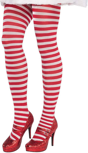 Amscan Candy Stripe Womens Adult Costume Tights