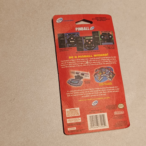 Gba Juego Pinball Para E Reader De Nintendo Game Boy Advance (Usado)