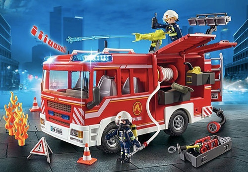 Playmobil Carro De Bomberos