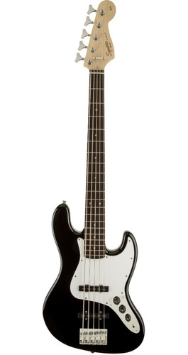 Bajo Squier By Fender Jazz Bass Afinnity 5 Cuerdas Color Neg