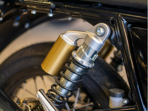Imagen 20 de 25 de Royal Enfield Continental Gt British Green Reserva Ya