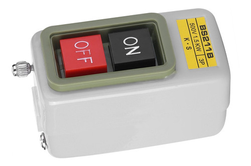 Interruptor De Botón De Encendido Y Apagado Automático 3p Ac