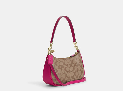 Bolsa Coach Teri Shoulder Bag In Signature Canvas
