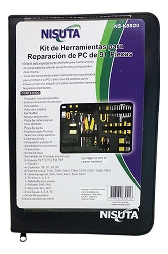 Kit Herramientas Reparacion Pc Set Estuche