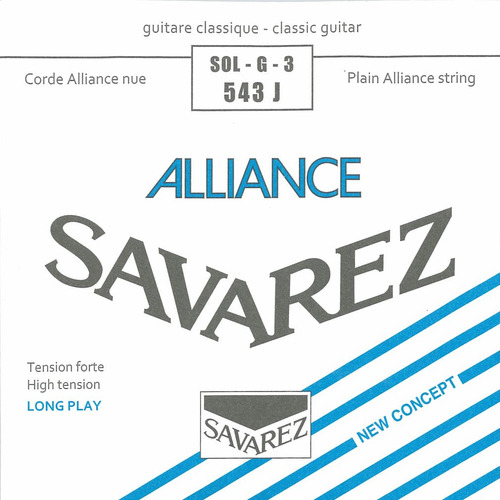 Savarez Strings 543j Cuerda Nailon Para Guitarra Clasica