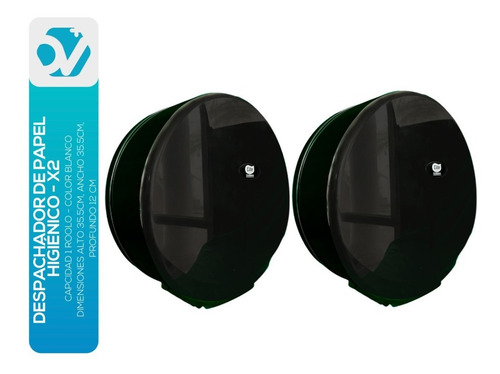 Imagen 2 de 7 de Despachador Papel Maxi 600 M Elite Professional Pack 2 Pzas