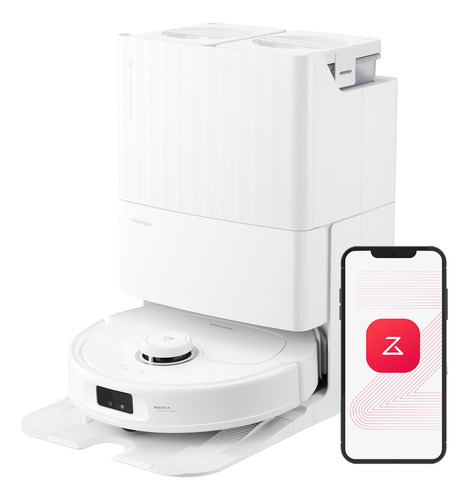 Roborock Qrevo Maxv Robot Vacuum And Mop, Flexiarm Design, . Color White