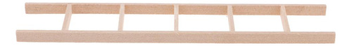 2 X 1/12 De Escalera Recta De Miniatura, 2 Piezas