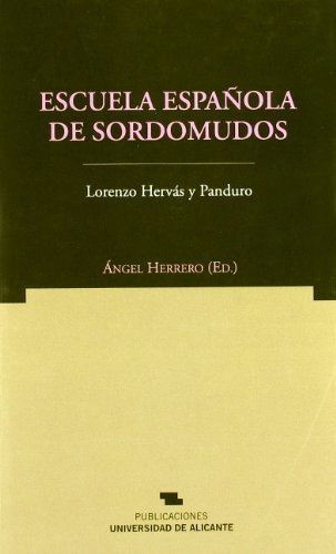 Escuela Espaeola De Sordomudos - Hervas Y Panduro, L.