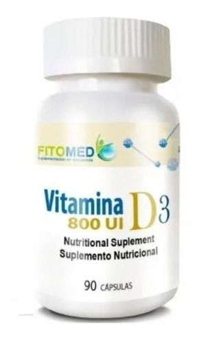 Fitomed Vitamina D3 800 Ui (90 Cápsulas)