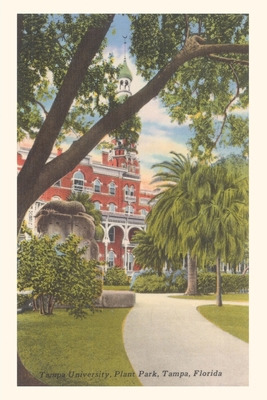 Libro Vintage Journal University Plant Park, Tampa, Flori...