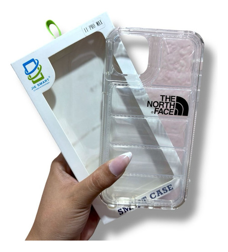 Fundas Case The North Face 2 En 1 Para Iphone Transparente Iphone 11 Pro Max