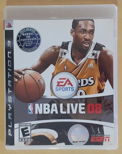 Jogo Ps3 - Nba Live 08