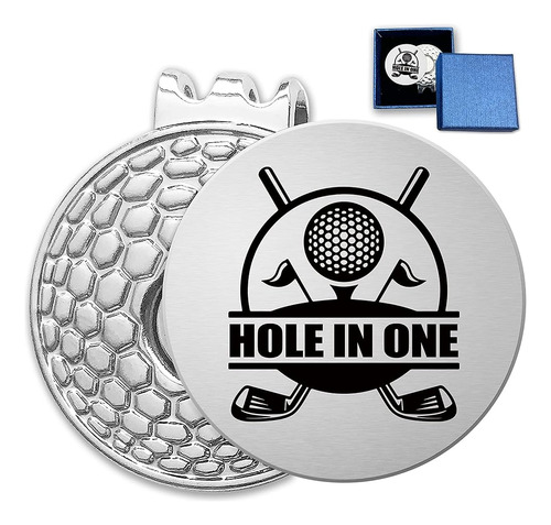 Hsspiritz Hole In One Club Golf Ball Marker Con Clip De S