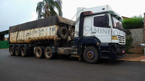 Imagem 1 de 14 de Mb 1938 2001 6x2 Com Carreta Basculante 2001