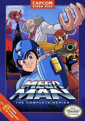 Mega Man Saga Serie Anime Dvd