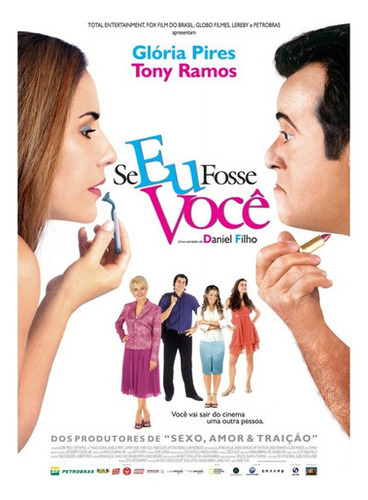 Dvd Se Eu Fosse Você - Tony Ramos E Glória Pires - Lacrado