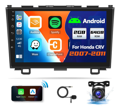 Unitopsci 2g+64g Para Honda Crv 2007-2011 Android Radio Esté