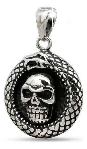 Colgante Pequeño De Calavera En Plata 925 - Incluye Cadena De Algodón Negro Y Caja De Regalo, Ideal Como Detalle Original Y De Calidad