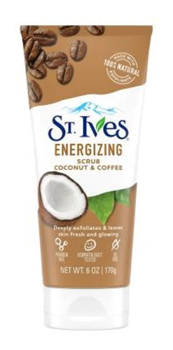 Exfoliante Facial St Ives Energizing Coco Y Café 170 G