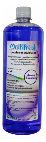 Multifresh Limpiador Multiusos 10 Pzs Con Aroma 1 Lt