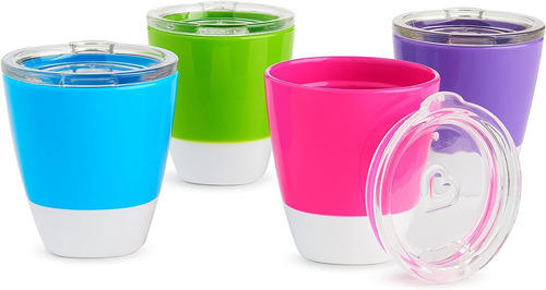 Vasos Munchkin Splash Para Niños Pequeños Con Tapas De Entre