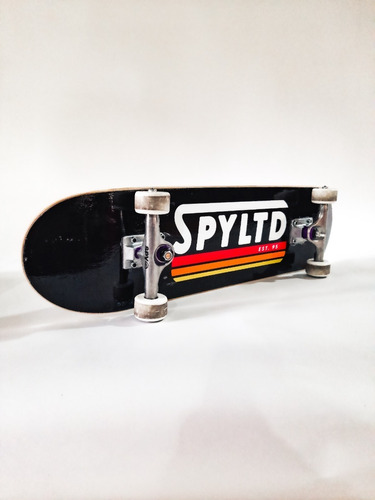 Skate Semi Profesional Completo Spy Limited Logo Black