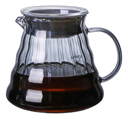 Servidor De Café De Vidrio, Olla De Vidrio Para Compartir Ca