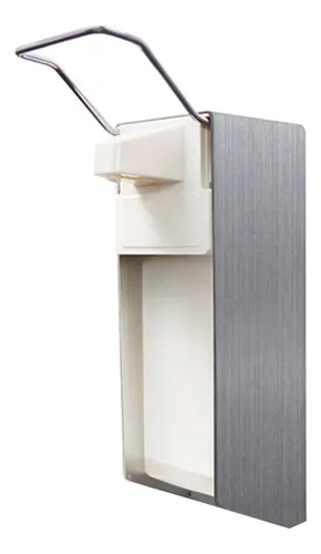 Dispensador Manual De Jabón De Aluminio Con Presión De Codo