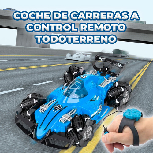Coche Fórmula 1 Teledirigido Todoterreno Rotación 360 Led