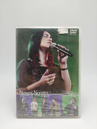 Dvd + Cd (playback) + Cd (voz) Noemi Nonato Quem É Este Deus