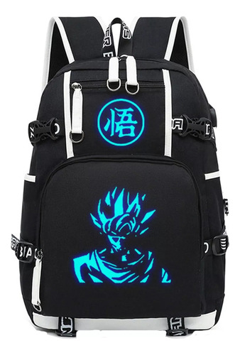 B Mochila Wukong Luminosa Usb Dragon Ball Series