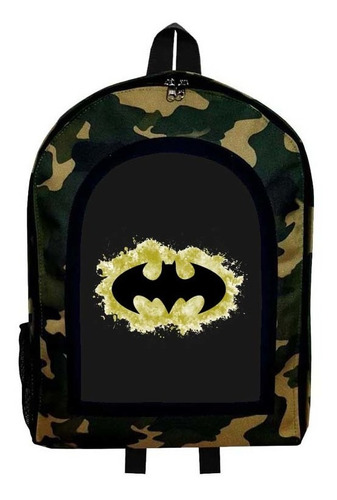 Mochila Camuflada Batman Nueva Colección Modelo 85