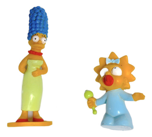 Figuras De Los Simpson 90s (marge Y Maggie) (Usado)