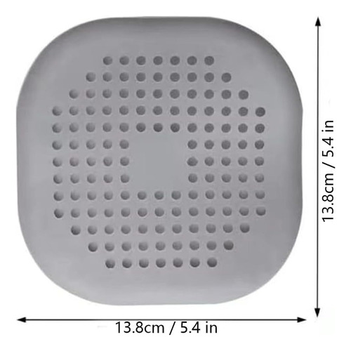 Wa Filtro De Silicona Plegable Y Recogedor De Pelo For Baño
