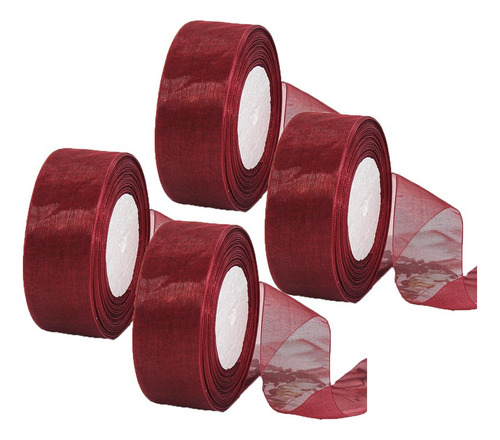 . 4 Rollos De Cinta De 4 Cm De Ancho Con Una Longitud Total