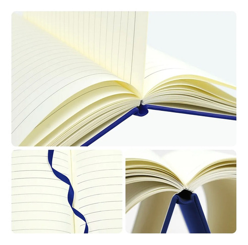 3pcs Libreta Profesional En Conjunto De Papeleria Color Azul