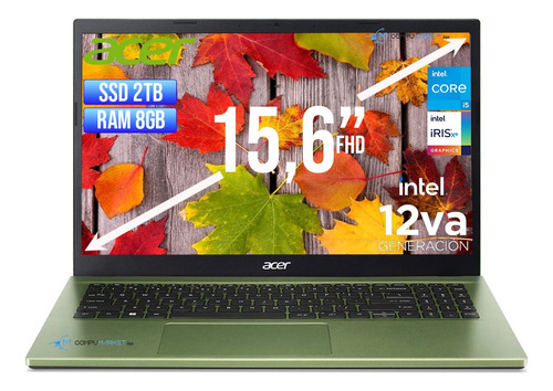 Portatil Acer Intel Core I5 1235u Disco Ssd 2tb Ram 8gb