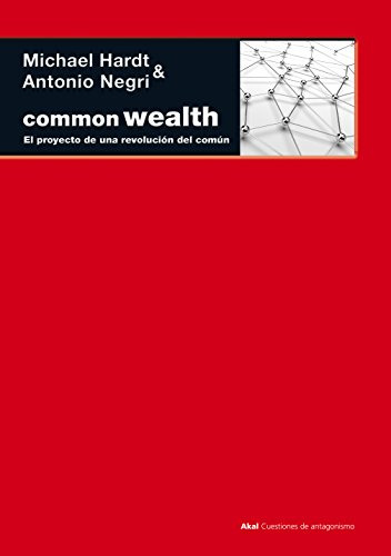 Libro Commonwealth El Proyecto De Una Revolucion Del Comun (