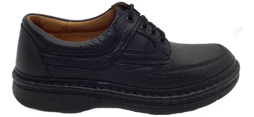 Febo S per Confort Zapatos Cordon Hombre Neg Cuero Tk Shoes