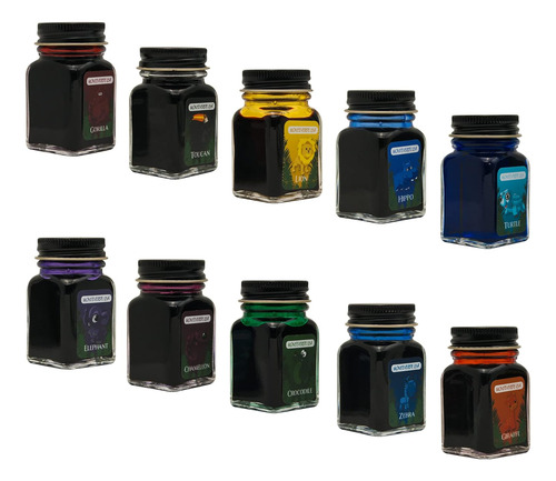 Tintas Usa Jungle Ink Collection P/ Pluma Estilografica