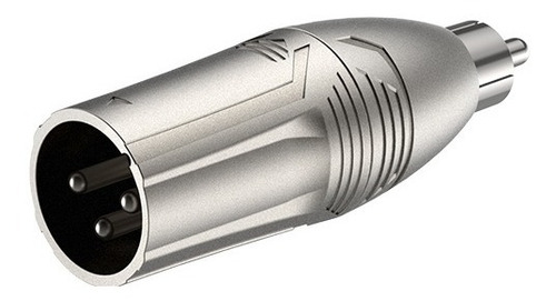 Conector Roxtone Canon Xlr 3 Pin Hembra- Rca Macho